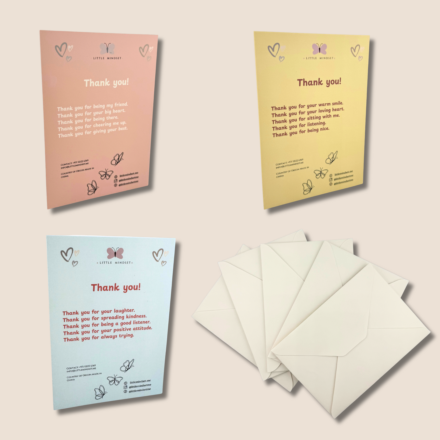 Little Mindset - Mindful Thank You Cards