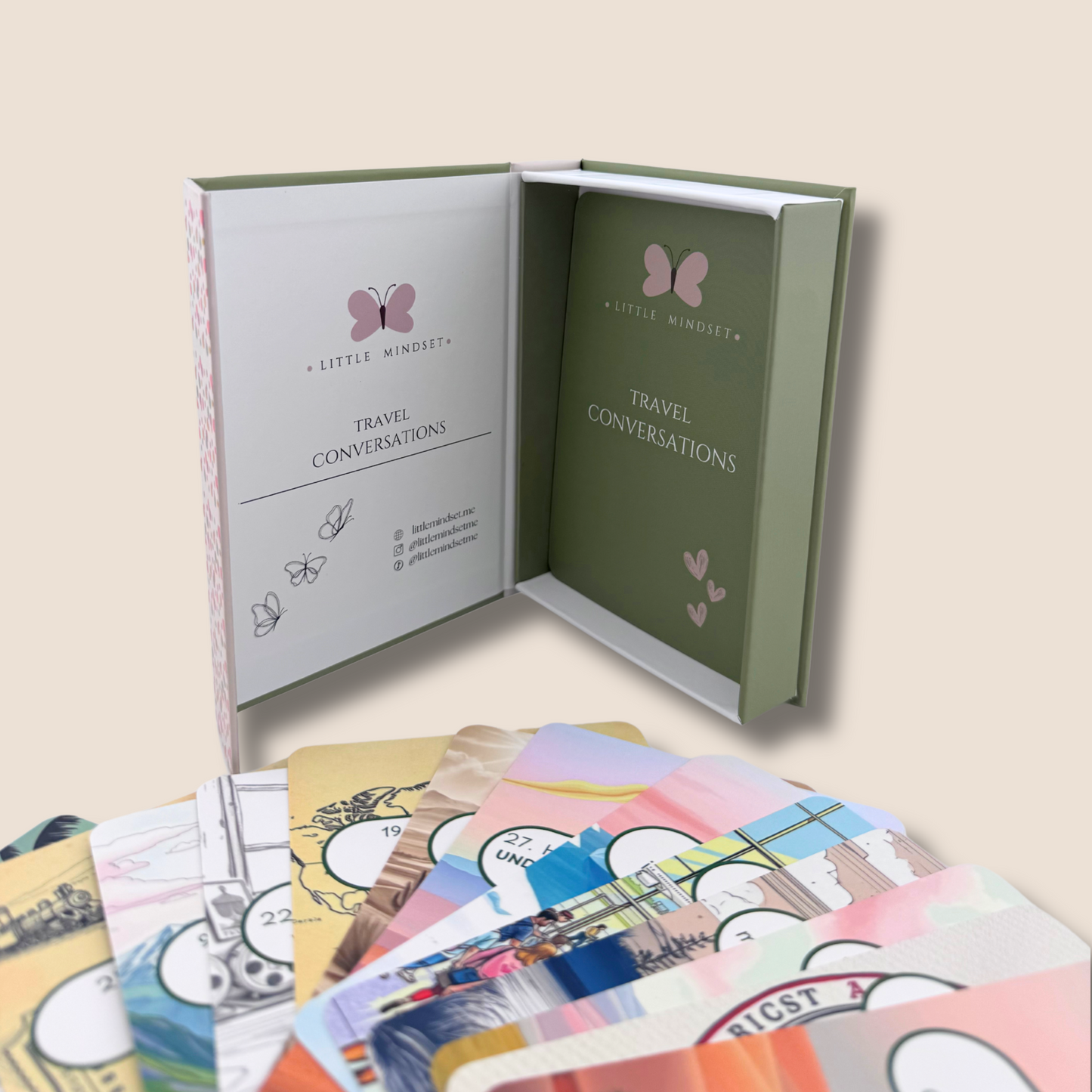 Little Mindset - Travel Conversation Flashcards