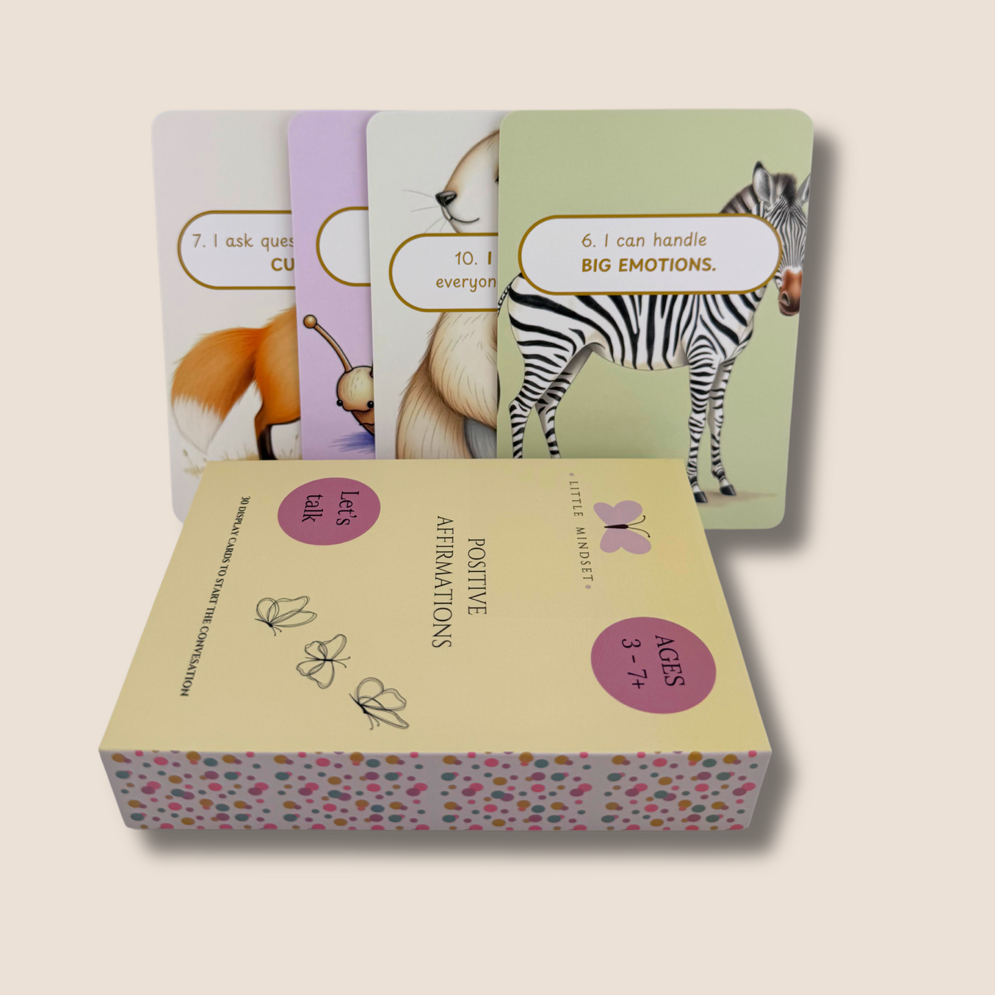 Little Mindset - Positive Affirmation Flashcards