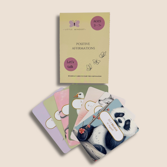Little Mindset - Positive Affirmation Flashcards