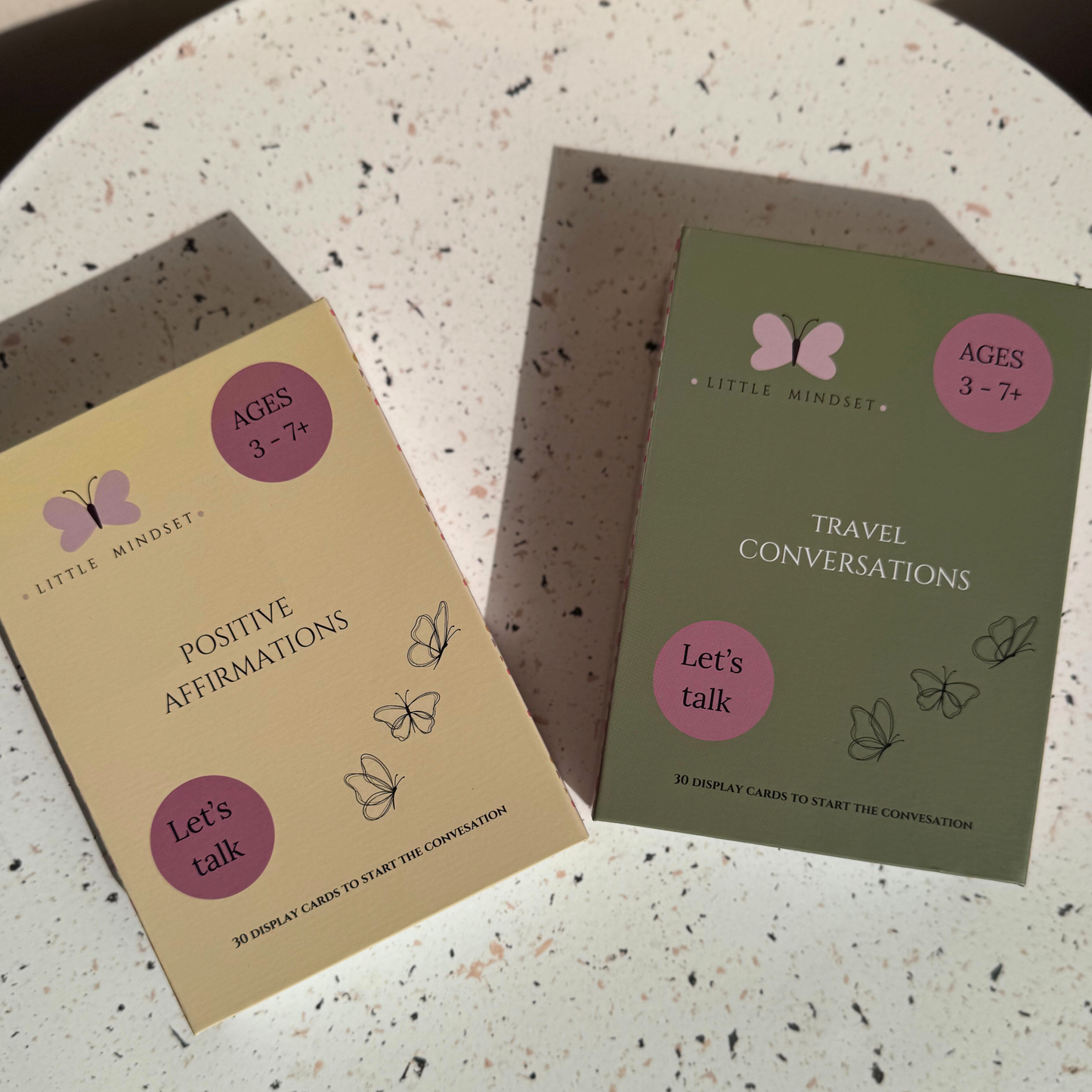 Little Mindset – Conversation & Affirmation Flashcards (Complete 5-Set Bundle)