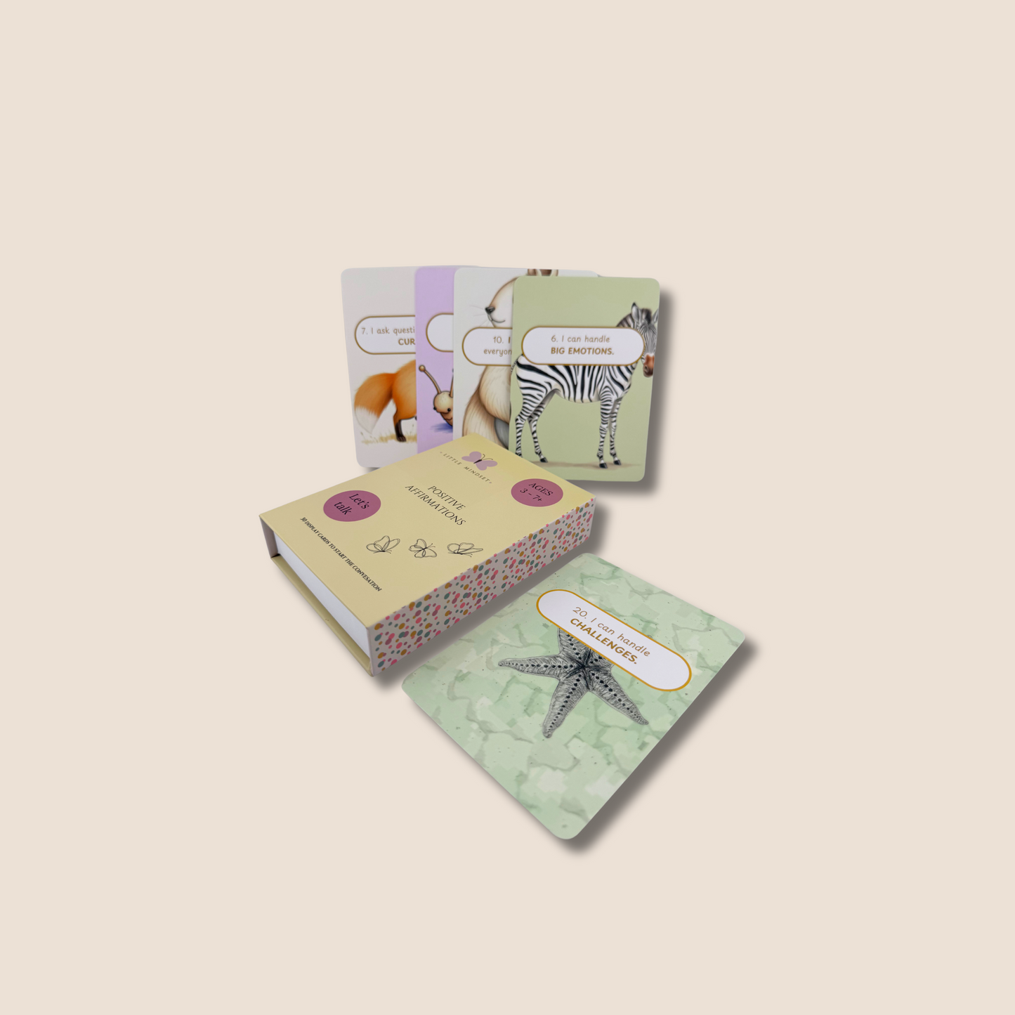 Little Mindset - Positive Affirmation Flashcards