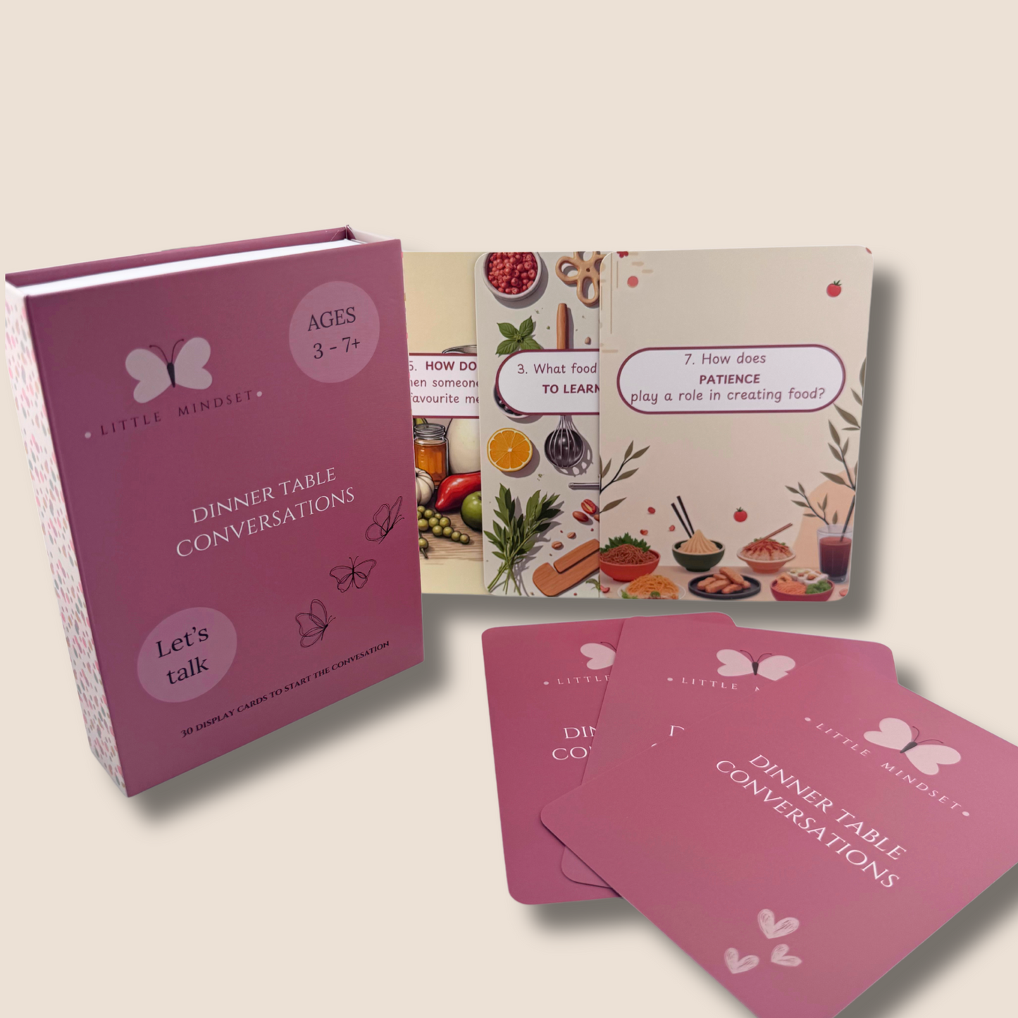Little Mindset - Dinner Table Conversation Flashcards