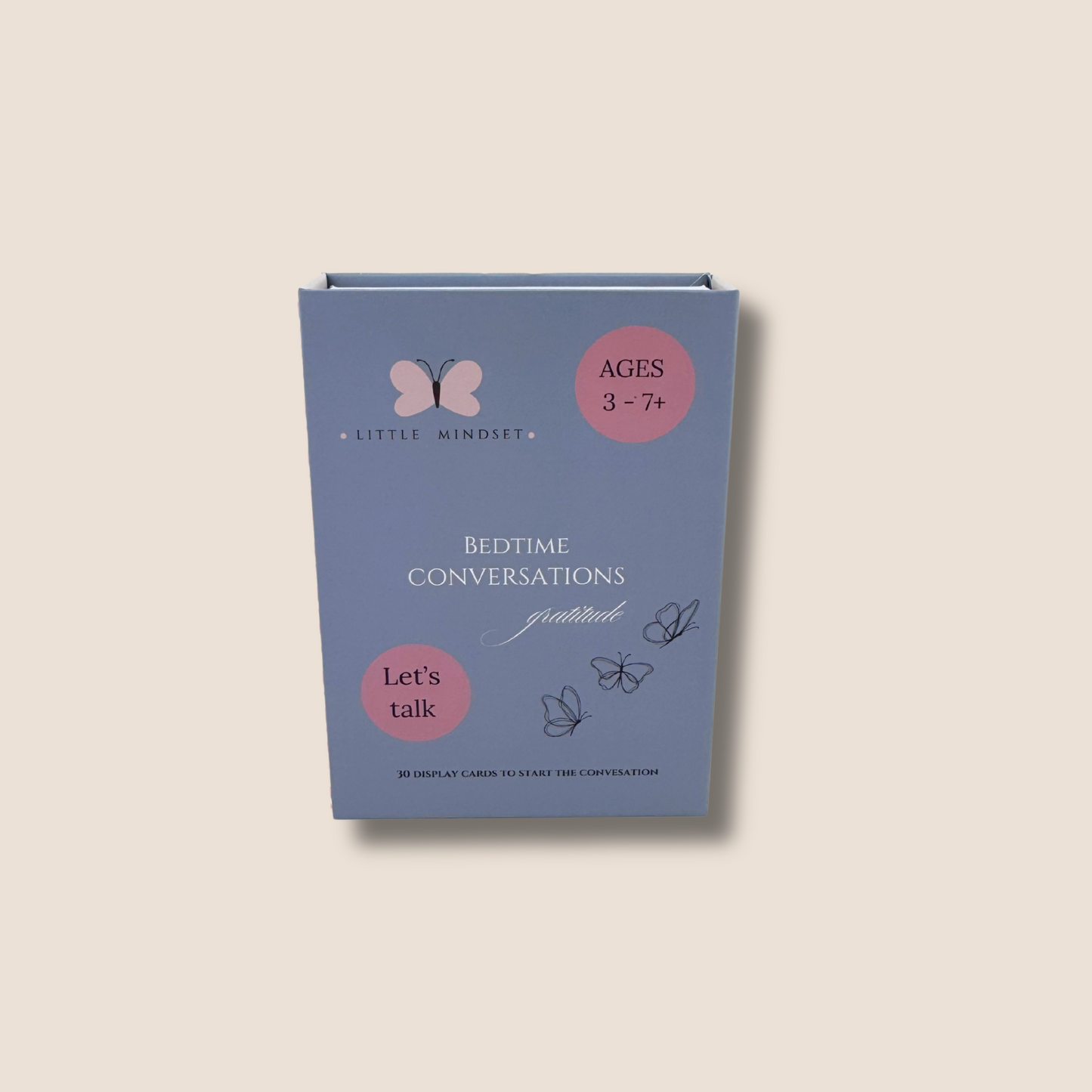 Little Mindset - Bedtime Conversations & Gratitude Flashcards