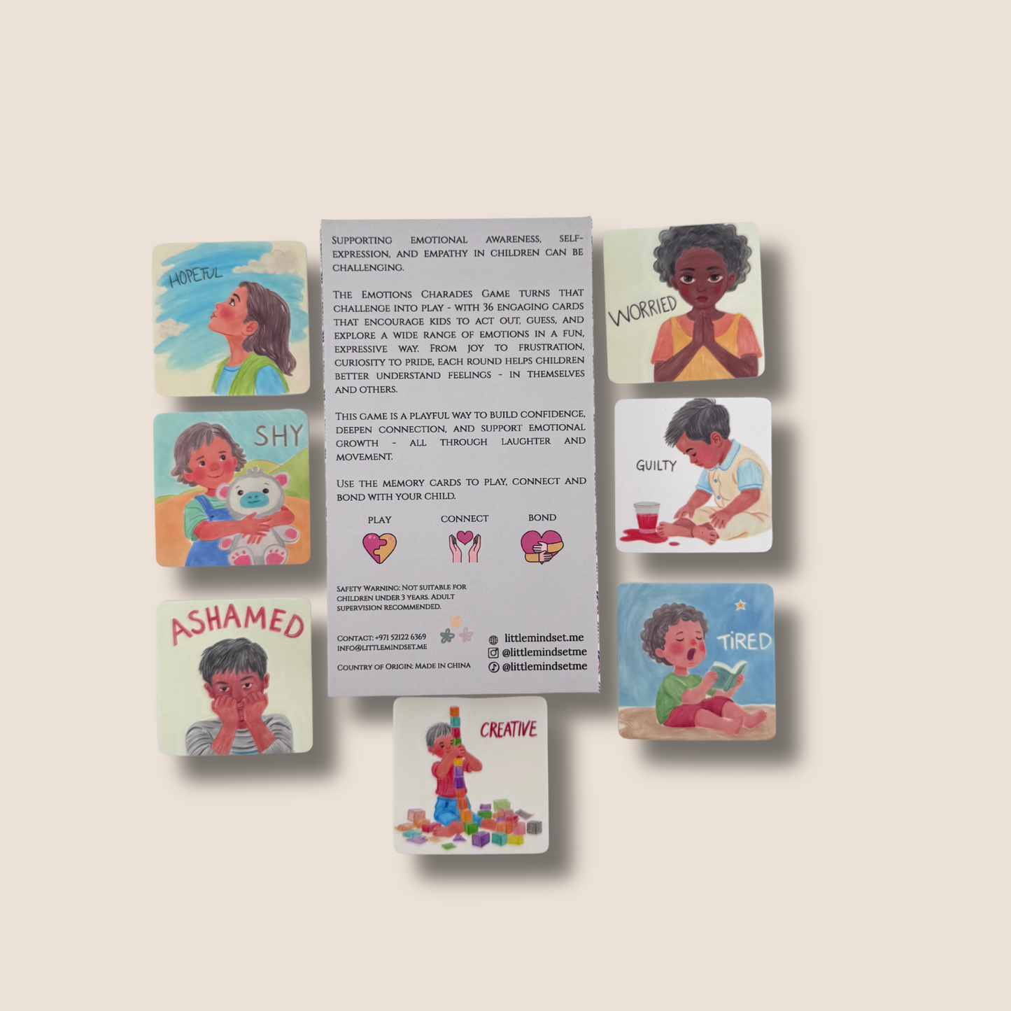 Little Mindset - Emotions Charades Game