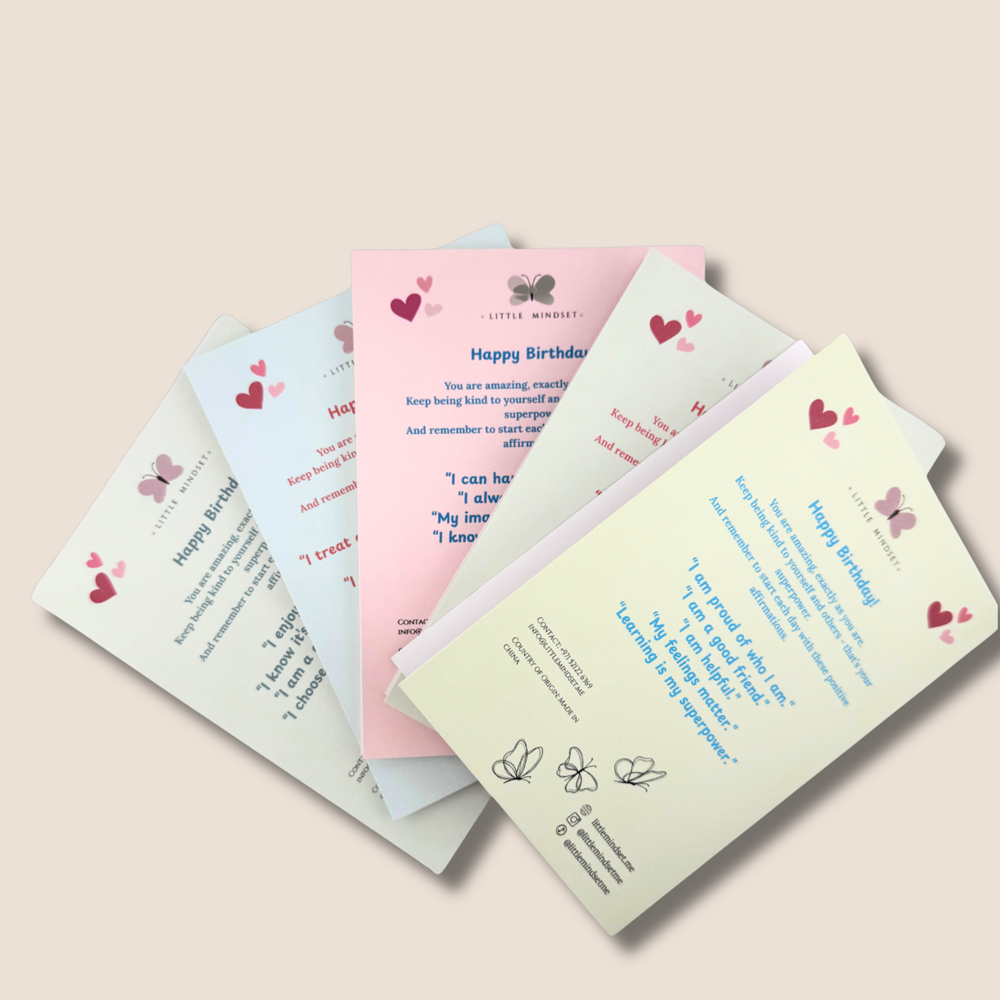 Little Mindset - Mindful Birthday Cards