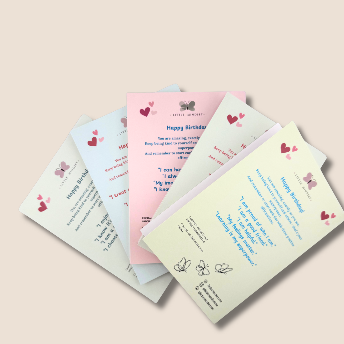 Little Mindset - Mindful Thank You Cards